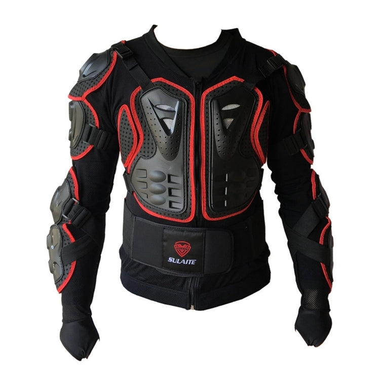 SULAITE BA-03 SUV Motorbike Bicycle Outdoor Sports Armor Protective Jacket, Size: M(Red) - free shipping - PMC TechLife - Order now!