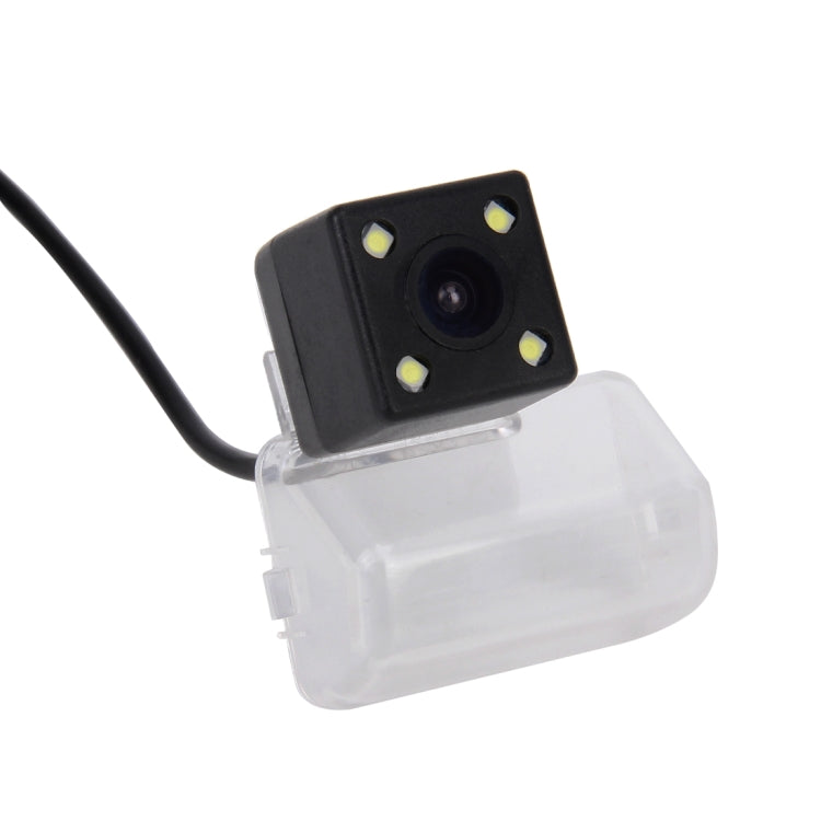 656��492 Effective Pixel  NTSC 60HZ CMOS II Water-resistant Car Rear View Backup Camera With 4 LED Lamps for 2005-2013 Version Mazda 6