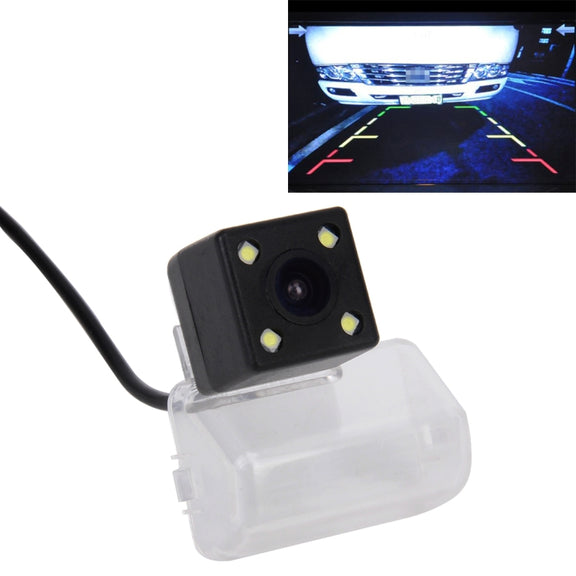 656��492 Effective Pixel  NTSC 60HZ CMOS II Water-resistant Car Rear View Backup Camera With 4 LED Lamps for 2005-2013 Version Mazda 6