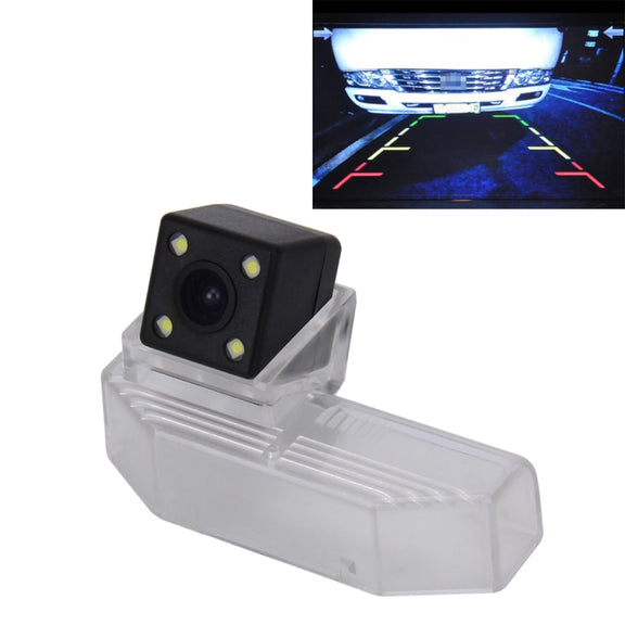 656��492 Effective Pixel Color HD Water-resistant Night Vision Wide Angle Car Rear View Reverse Camera With 4 LED Lamps for 2009 Version Mazda6 Rui Yi/2008 Version Mazda RX-8