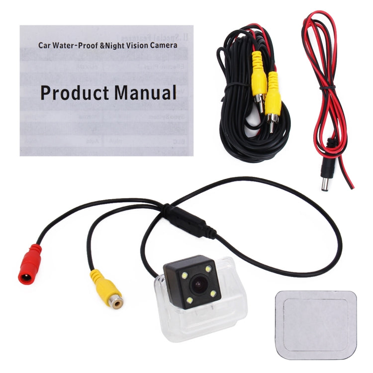 656��492 Effective Pixel HD Waterproof 4 LED Night Vision Wide Angle Car Rear View Backup Reverse Camera for 2013-2017 Version Mazda CX-5/2010-2011 Version Mazda CX-7 - Rear View Cameras by PMC TechLife | Online Shopping South Africa | PMC TechLife | Buy Now Pay Later Mobicred