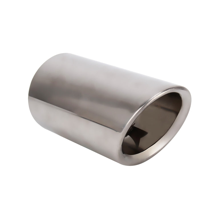 2 PCS Car Styling Stainless Steel Exhaust Tail Muffler Tip Pipe for VW Volkswagen 1.4T Swept Volume(Silver) - Exhaust Pipes by PMC TechLife | Online Shopping South Africa | PMC TechLife | Buy Now Pay Later Mobicred