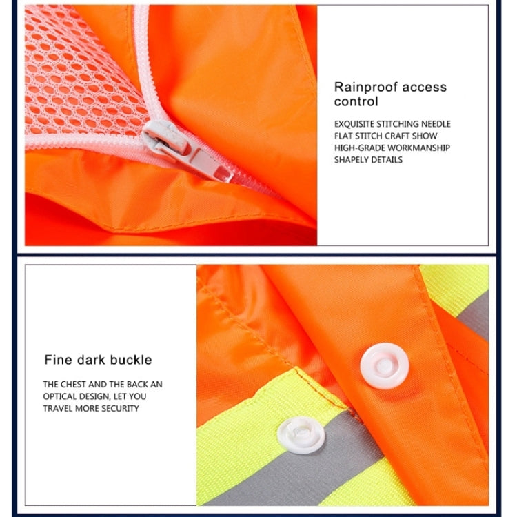 Adult Split Reflective Raincoats Rain Pants Cleaners Waterproof Clothes Labor Insurance Safety Sanitation Suits, Size: M - Reflective Safety Clothing by PMC TechLife | Online Shopping South Africa | PMC TechLife | Buy Now Pay Later Mobicred