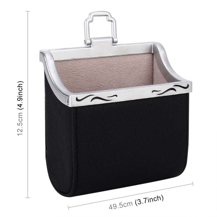 Universal Car Air Vent Mount Outlet Storage Box Case Bag Pouch Phone Holder - Car Drink Holders by PMC TechLife | Online Shopping South Africa | PMC TechLife | Buy Now Pay Later Mobicred