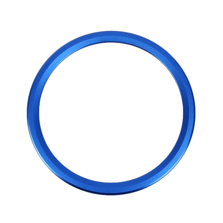 Car Auto Steering Wheel Aluminum Alloy Ring Cover Trim Sticker Decoration for Jaguar(Blue) - Decoration Rings by PMC Jewellery | Online Shopping South Africa | PMC Jewellery | Buy Now Pay Later Mobicred