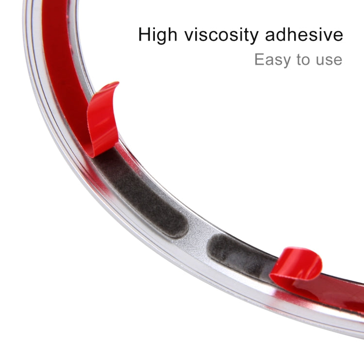 Car Auto Steering Wheel Aluminum Alloy Ring Cover Trim Sticker Decoration for Jaguar(Blue) - Decoration Rings by PMC Jewellery | Online Shopping South Africa | PMC Jewellery | Buy Now Pay Later Mobicred