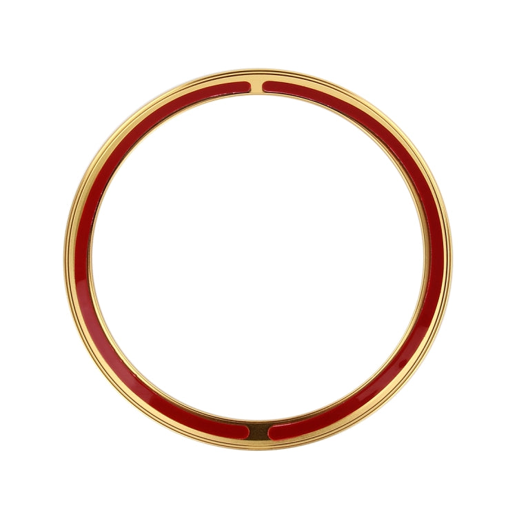 Car Auto Steering Wheel Aluminum Alloy Ring Cover Trim Sticker Decoration for Jaguar(Gold) - Decoration Rings by PMC Jewellery | Online Shopping South Africa | PMC Jewellery | Buy Now Pay Later Mobicred
