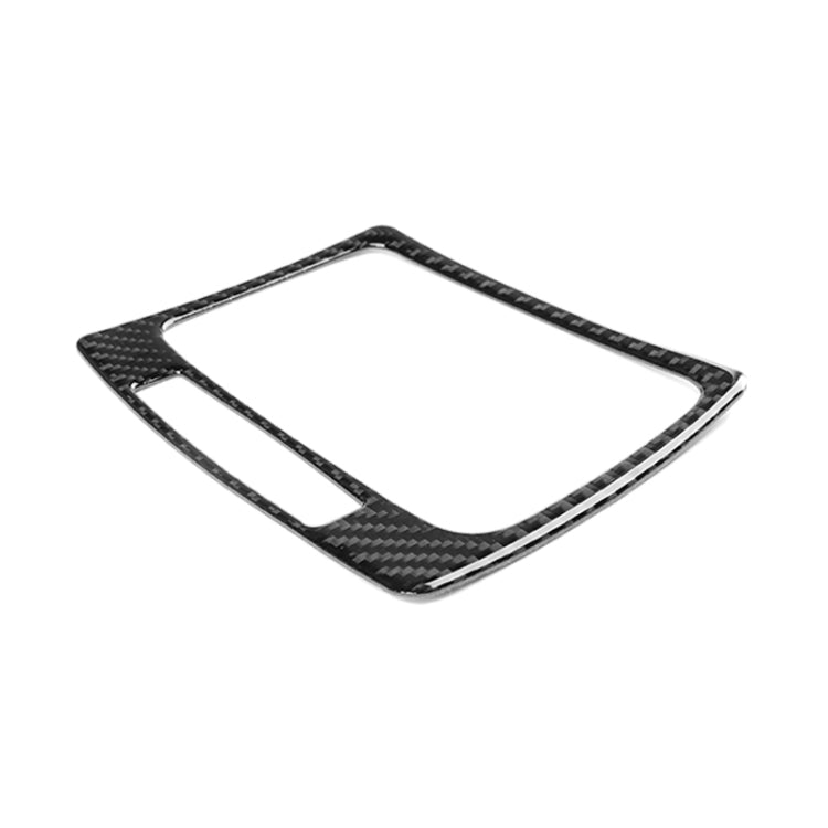 5 PCS Car Carbon Fiber Left Drive Gear Position Panel Decorative Sticker for Mercedes-Benz W204 2007-2013
