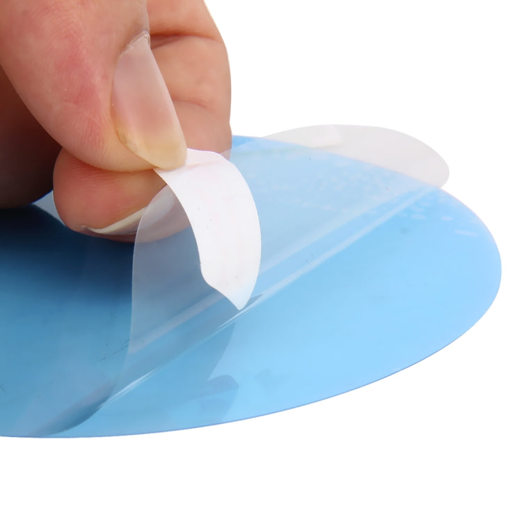 Car Round PET Rearview Mirror Protective Window Clear Anti-fog Waterproof Rain Shield Film, Diameter: 10cm - free shipping - PMC TechLife - Order now!