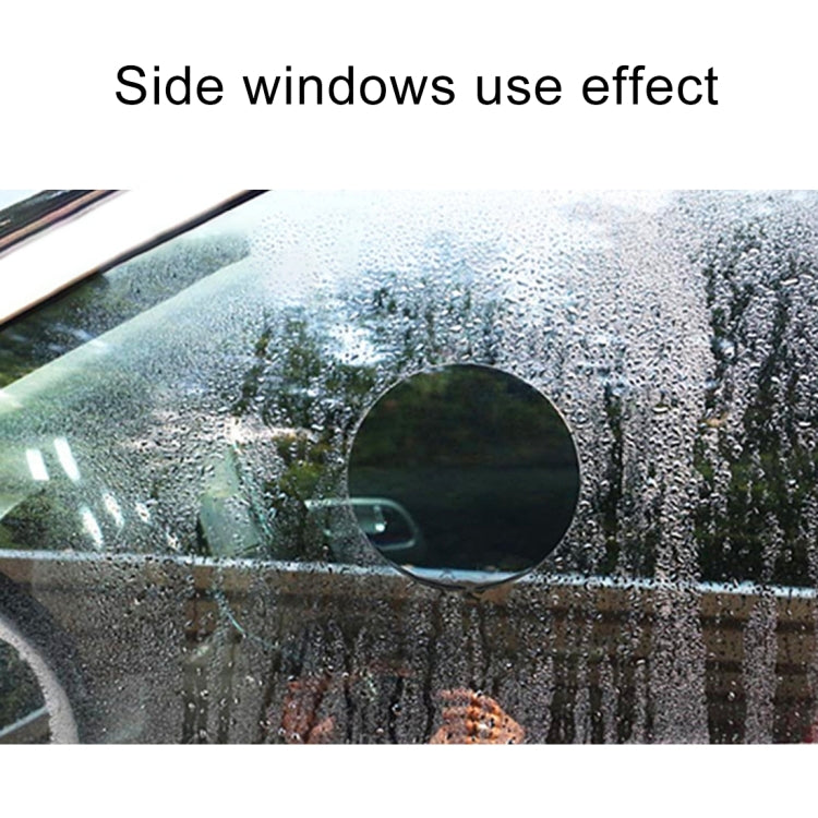 Car Round PET Rearview Mirror Protective Window Clear Anti-fog Waterproof Rain Shield Film, Diameter: 10cm - free shipping - PMC TechLife - Order now!