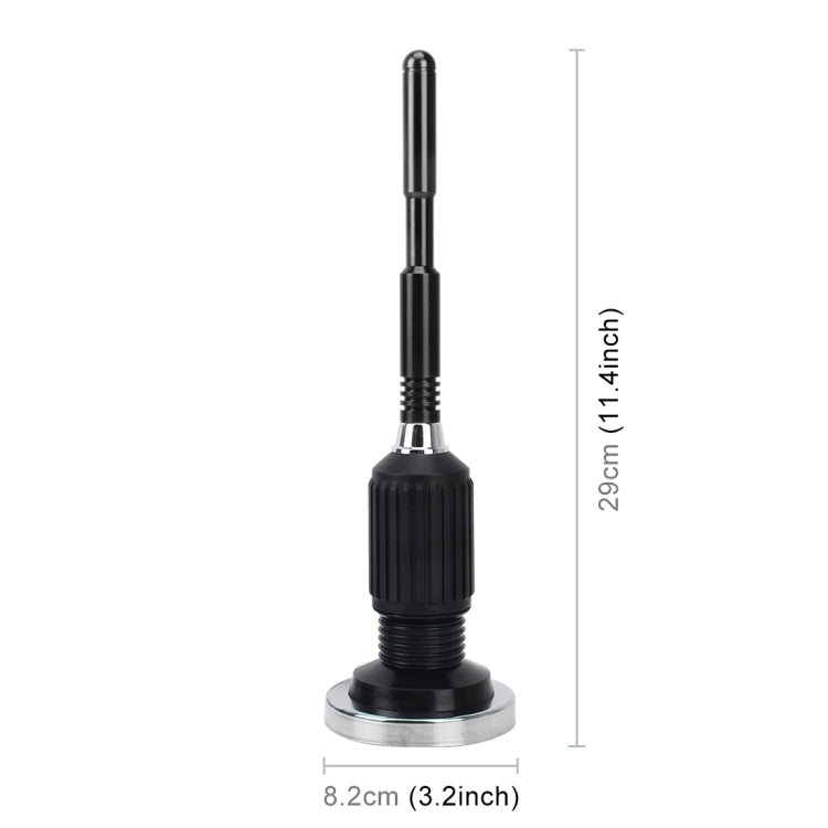 PS-5506 Universal Car Magnetic Roof Mount Base Radio AM/FM Aerial Amplified Antenna(Black) - Aerials by PMC TechLife | Online Shopping South Africa | PMC TechLife | Buy Now Pay Later Mobicred