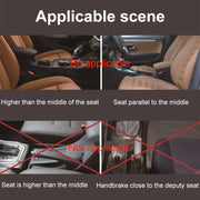 Universal Car Multi-functional Console Side Pocket Seat Gap Side Storage Box with Elbow Support Pad (Beige)