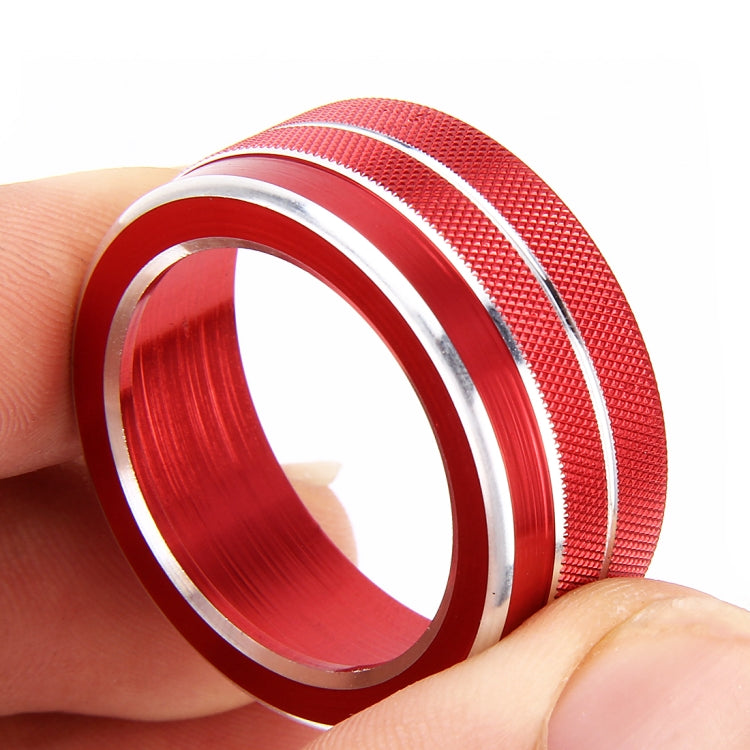3 PCS Car Aluminum Alloy Air Conditioner Knob Case for Honda Tenth Generation Accord(Red) - Decoration Rings by PMC Jewellery | Online Shopping South Africa | PMC Jewellery | Buy Now Pay Later Mobicred
