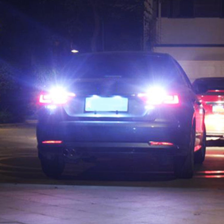 2 PCS T20 / 7440 5W 250LM 6000K Car Auto Turn Light Reversing Lights 16LEDs SMD-2835 Lamps, DC 12V(White Light) - free shipping - PMC TechLife - Order now!