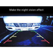 720��540 Effective Pixel PAL 50HZ / NTSC 60HZ CMOS II Water-resistant Universal Car Rear View Backup Camera With 4 LED Lamp, DC 12V, Wire Length: 4m