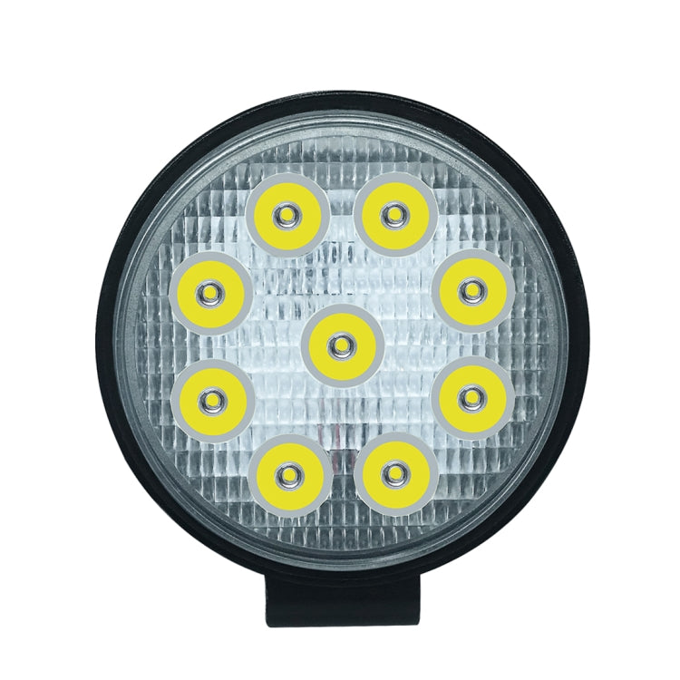 6.7W White Light Round-Shaped Waterproof Car Boat Marine Work Lights Spotlight LED Bulbs, DC 9-30V - Work Lights by PMC TechLife | Online Shopping South Africa | PMC TechLife | Buy Now Pay Later Mobicred