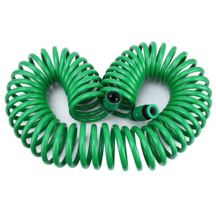Garden Watering Series Spring Tube Hose Telescopic Spiral Pipe with Water Connector Adaptor and Connector, Length: 30m - Watering & Irrigation by PMC TechLife | Online Shopping South Africa | PMC TechLife | Buy Now Pay Later Mobicred