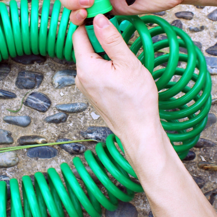 Garden Watering Series Spring Tube Hose Telescopic Spiral Pipe with Water Connector Adaptor and Connector, Length: 30m - Watering & Irrigation by PMC TechLife | Online Shopping South Africa | PMC TechLife | Buy Now Pay Later Mobicred