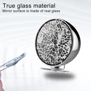 3R-044 Auxiliary Rear View Mirror Car Adjustable Blind Spot Mirror Wide Angle Auxiliary Rear View Side Mirror(Silver)