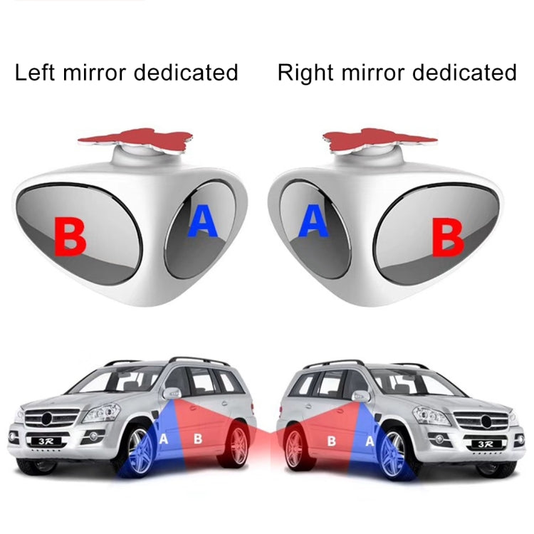 3R-046 360 Degrees Rotatable Right Blind Spot Side Assistant Mirror for Auto Car - Convex Mirror & Accessories by 3R | Online Shopping South Africa | PMC TechLife | Buy Now Pay Later Mobicred