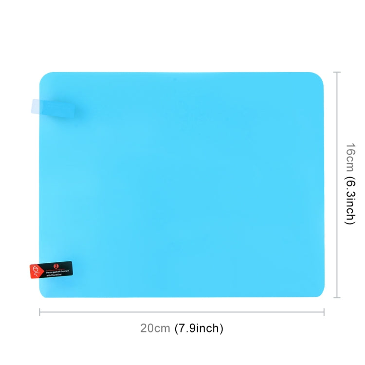 Car PET Rearview Mirror Protective Window Clear Anti-fog Water-resistant Rain Shield Film, Size: 20*16cm