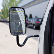 Car PET Rearview Mirror Protective Window Clear Anti-fog Water-resistant Rain Shield Film, Size: 20*16cm