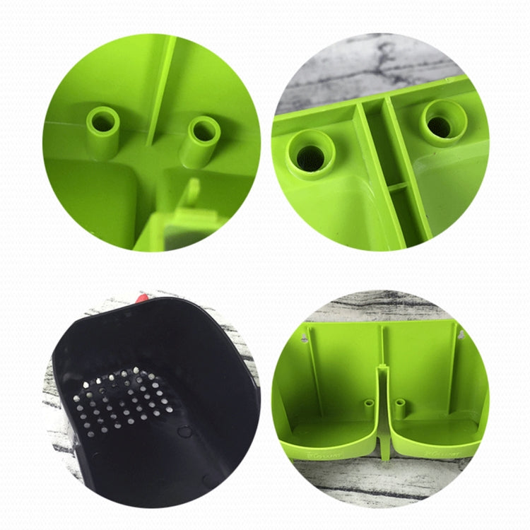 PP Planter Flower Pot Wall Hanging Garden Hanging Stackable Garden Supplies(Green) - Flower Pots & Planters by PMc TechLife | Online Shopping South Africa | PMc TechLife | Buy Now Pay Later Mobicred