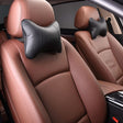 2 PCS MLC-06 Car Neck Pillow Soft Version Lovely Breathe Car Auto Head Neck Rest Cushion Headrest Pillow Pad (Black) - Seat Accessories by PMC TechLife | Online Shopping South Africa | PMC TechLife | Buy Now Pay Later Mobicred