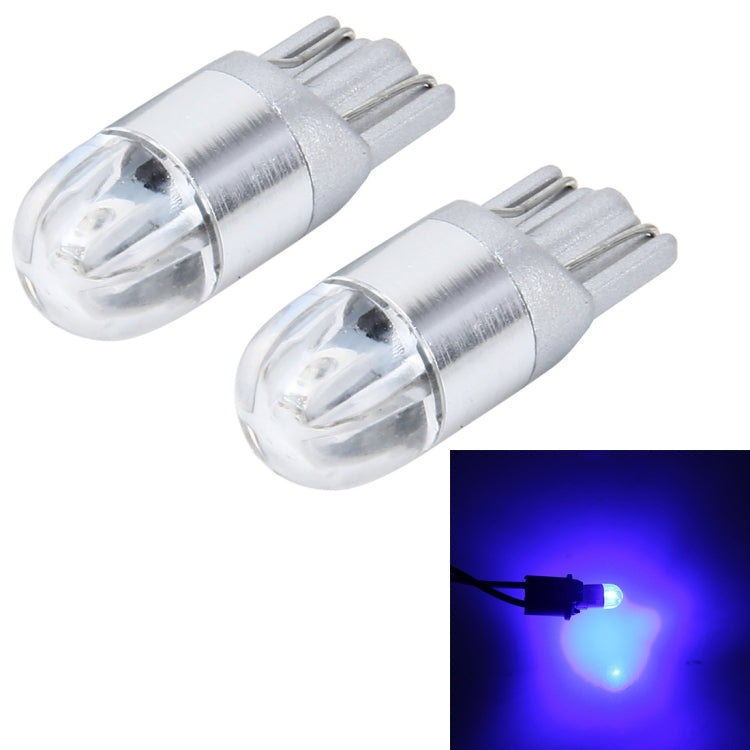 2 PCS T10 2W 2 SMD-3030 LED Car Clearance Lights Lamp, DC 12V (Blue Light) - Clearance Lights by PMC TechLife | Online Shopping South Africa | PMC TechLife | Buy Now Pay Later Mobicred