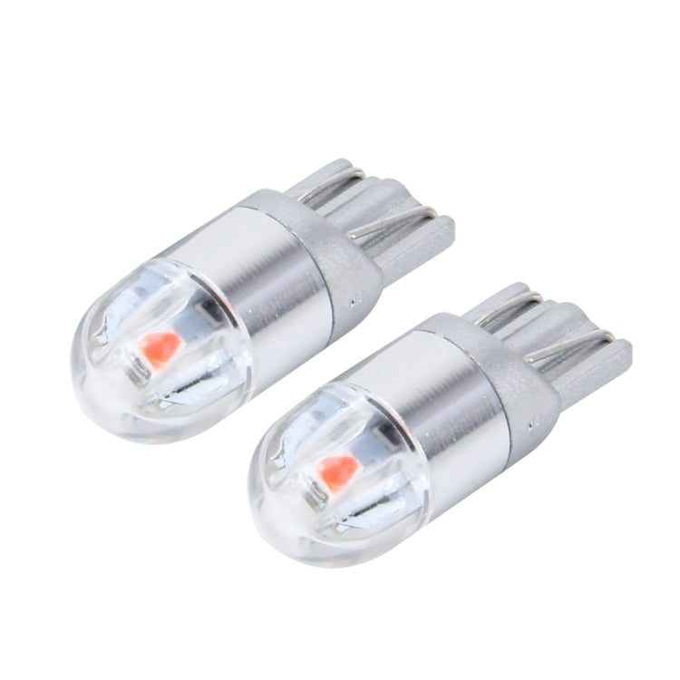 2 PCS T10 2W 2 SMD-3030 LED Car Clearance Lights Lamp, DC 12V (Red Light) - Clearance Lights by PMC TechLife | Online Shopping South Africa | PMC TechLife | Buy Now Pay Later Mobicred