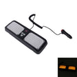 High qulaity DC 12V,9W LED Waterproof Car Sunshade Yellow Light Warning Lights Strobe Emergency Lights Flashing Light with 12 Kinds Flash Patterns - Warning Lights by PMC TechLife | Online Shopping South Africa | PMC TechLife | Buy Now Pay Later Mobicred
