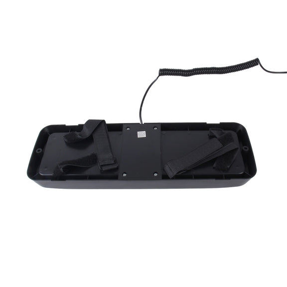 High qulaity DC 12V,9W LED Water-resistant Car Sunshade Red Light And Blue Light Warning Lights Strobe Emergency Lights Flashing Light with 12 Kinds Flash Patterns