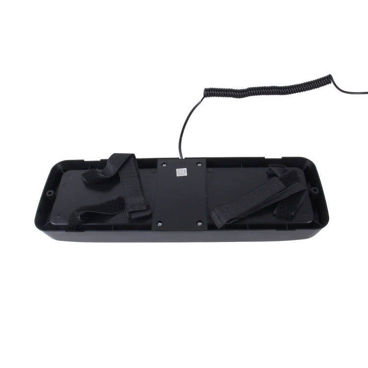 High qulaity DC 12V,9W LED Waterproof Car Sunshade Yellow Light + White Light Warning Lights Strobe Emergency Lights Flashing Light with 12 Kinds Flash Patterns - free shipping - PMC TechLife - Order now!