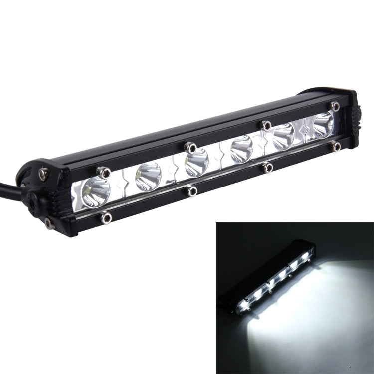 DC 10-30V 18W 2300LM 6500K Waterproof Vehicle Car Boat Marine External Work Lights Emergency Lights 30 Degrees Adjustable Spot Light LED Car Bulbs with 6 Intense LED Lights(White Light) - Work Lights by PMC TechLife | Online Shopping South Africa | PMC TechLife | Buy Now Pay Later Mobicred