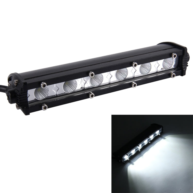 DC 10-30V 18W 2300LM 6500K Waterproof Vehicle Car Boat Marine External Work Lights Emergency Lights 60 Degrees Adjustable Flood Light LED Car Bulbs with 6 Intense LED Lights(White Light) - Work Lights by PMC TechLife | Online Shopping South Africa | PMC TechLife | Buy Now Pay Later Mobicred