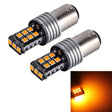 2 PCS 1157/BAY15D 3W 15 SMD-3528-LEDs Car Turn Light, DC 12V(Yellow Light) - Arrow Turn Lights by PMC TechLife | Online Shopping South Africa | PMC TechLife | Buy Now Pay Later Mobicred