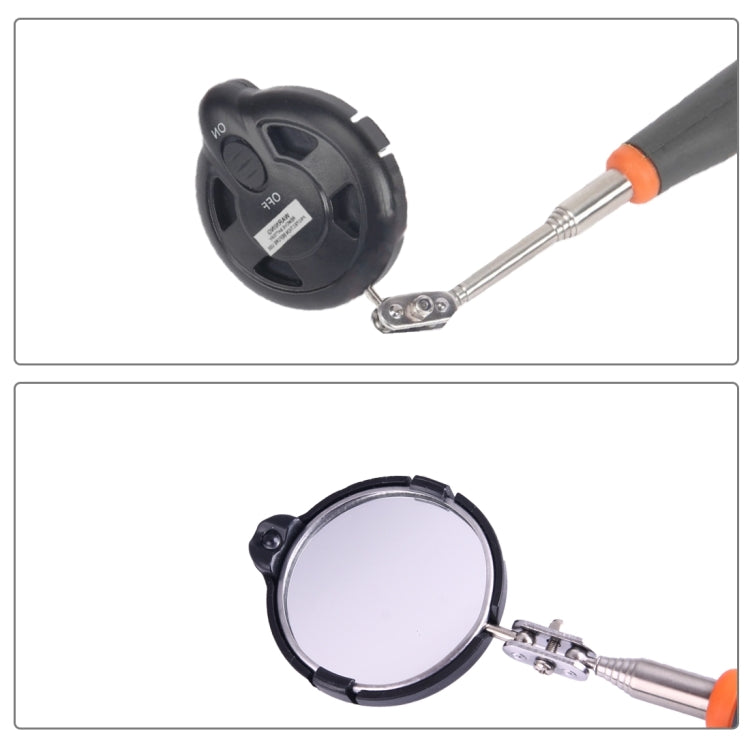Retractable Vehicle Car Chassis Telescoping Inspection Mirror with 1 PCS 5mm LED Light, Mirror Diameter: 55mm, Max Expanding Length: 940mm - Electronic Test by PMC TechLife | Online Shopping South Africa | PMC TechLife | Buy Now Pay Later Mobicred