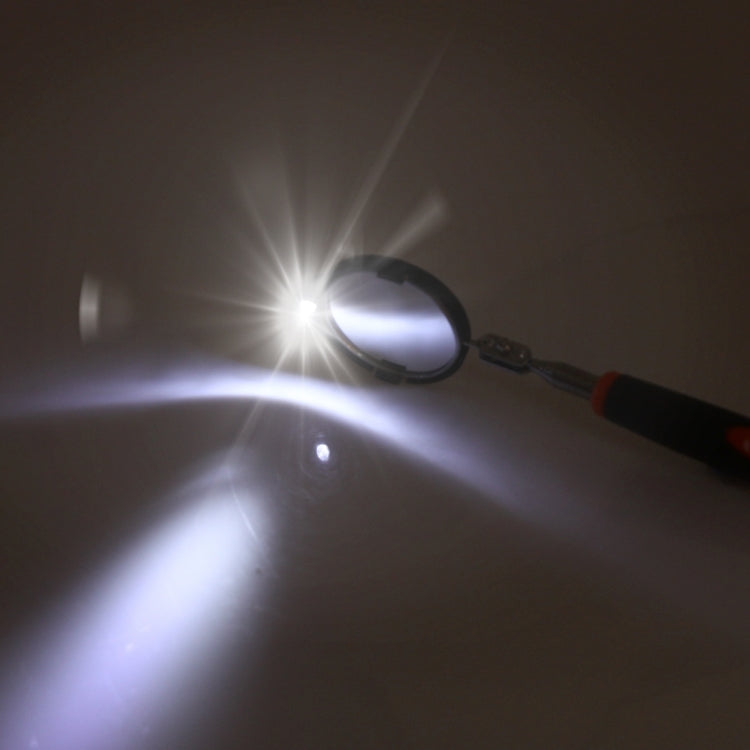 Retractable Vehicle Car Chassis Telescoping Inspection Mirror with 1 PCS 5mm LED Light, Mirror Diameter: 55mm, Max Expanding Length: 940mm - Electronic Test by PMC TechLife | Online Shopping South Africa | PMC TechLife | Buy Now Pay Later Mobicred