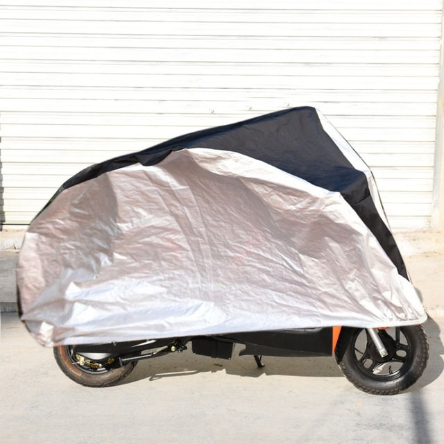 190T Polyester Taffeta All Season Water-resistant Sun Motorcycle Mountain Bike Cover Dust & Anti-UV Outdoor Camouflage Bicycle Protector, Size: S