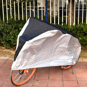 190T Polyester Taffeta All Season Water-resistant Sun Motorcycle Mountain Bike Cover Dust & Anti-UV Outdoor Camouflage Bicycle Protector, Size: L