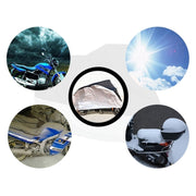 190T Polyester Taffeta All Season Water-resistant Sun Motorcycle Mountain Bike Cover Dust & Anti-UV Outdoor Camouflage Bicycle Protector, Size: L