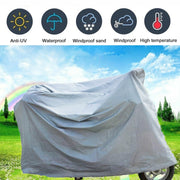 190T Polyester Taffeta All Season Water-resistant Sun Motorcycle Mountain Bike Cover Dust & Anti-UV Outdoor Camouflage Bicycle Protector, Size: XL