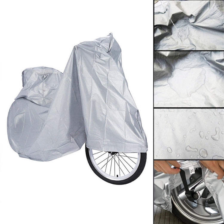 190T Polyester Taffeta All Season Water-resistant Sun Motorcycle Mountain Bike Cover Dust & Anti-UV Outdoor Camouflage Bicycle Protector, Size: XL