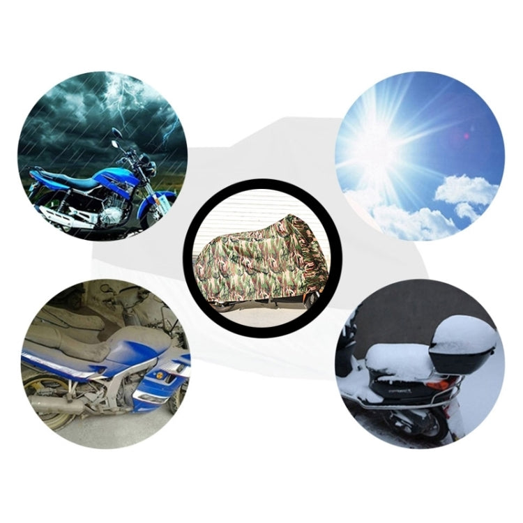190T Polyester Taffeta All Season Waterproof Sun Motorcycle Mountain Bike Cover Dust & Anti-UV Outdoor Camouflage Bicycle Protector, Size: XL - Raincoat by PMC TechLife | Online Shopping South Africa | PMC TechLife | Buy Now Pay Later Mobicred