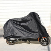 190T Polyester Taffeta All Season Water-resistant Sun Motorcycle Mountain Bike Cover Dust & Anti-UV Outdoor Camouflage Bicycle Protector, Size: XL