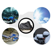 190T Polyester Taffeta All Season Water-resistant Sun Motorcycle Mountain Bike Cover Dust & Anti-UV Outdoor Camouflage Bicycle Protector, Size: XL