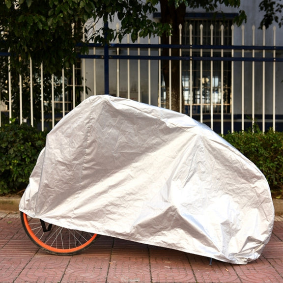 190T Polyester Taffeta All Season Water-resistant Sun Motorcycle Mountain Bike Cover Dust & Anti-UV Outdoor Camouflage Bicycle Protector, Size: XL