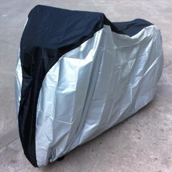 190T Polyester Taffeta All Season Water-resistant Sun Motorcycle Mountain Bike Cover Dust & Anti-UV Outdoor Camouflage Bicycle Protector, Size: XL