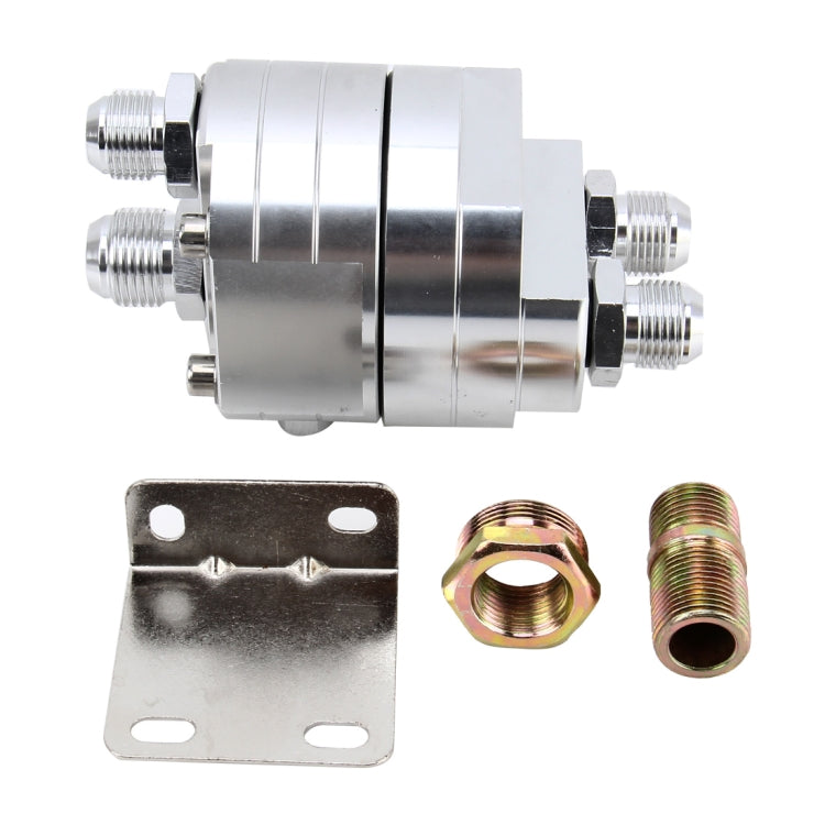 Car Universal Aluminum AN8 Split Cake Oil Handle Oil Filter Sandwich Adapter For Oil Cooler Plate Kit Oil Filter Cooler Sandwich Plate Adapter Cooler Adapter - Engine Fittings by PMC TechLife | Online Shopping South Africa | PMC TechLife | Buy Now Pay Later Mobicred