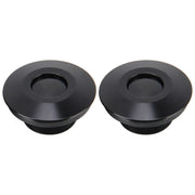 2 PCS Racing Car Cover Lock Aluminum Alloy Car Modification Oil Cap Modified Engine Cover Lock Racing Front Cover Lock(Black)